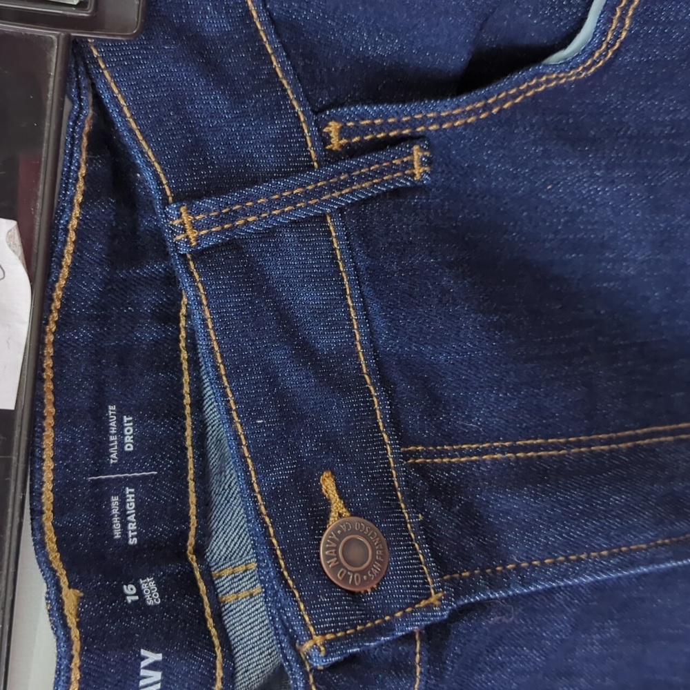 Old Navy nwot high-rise straits 16 petite